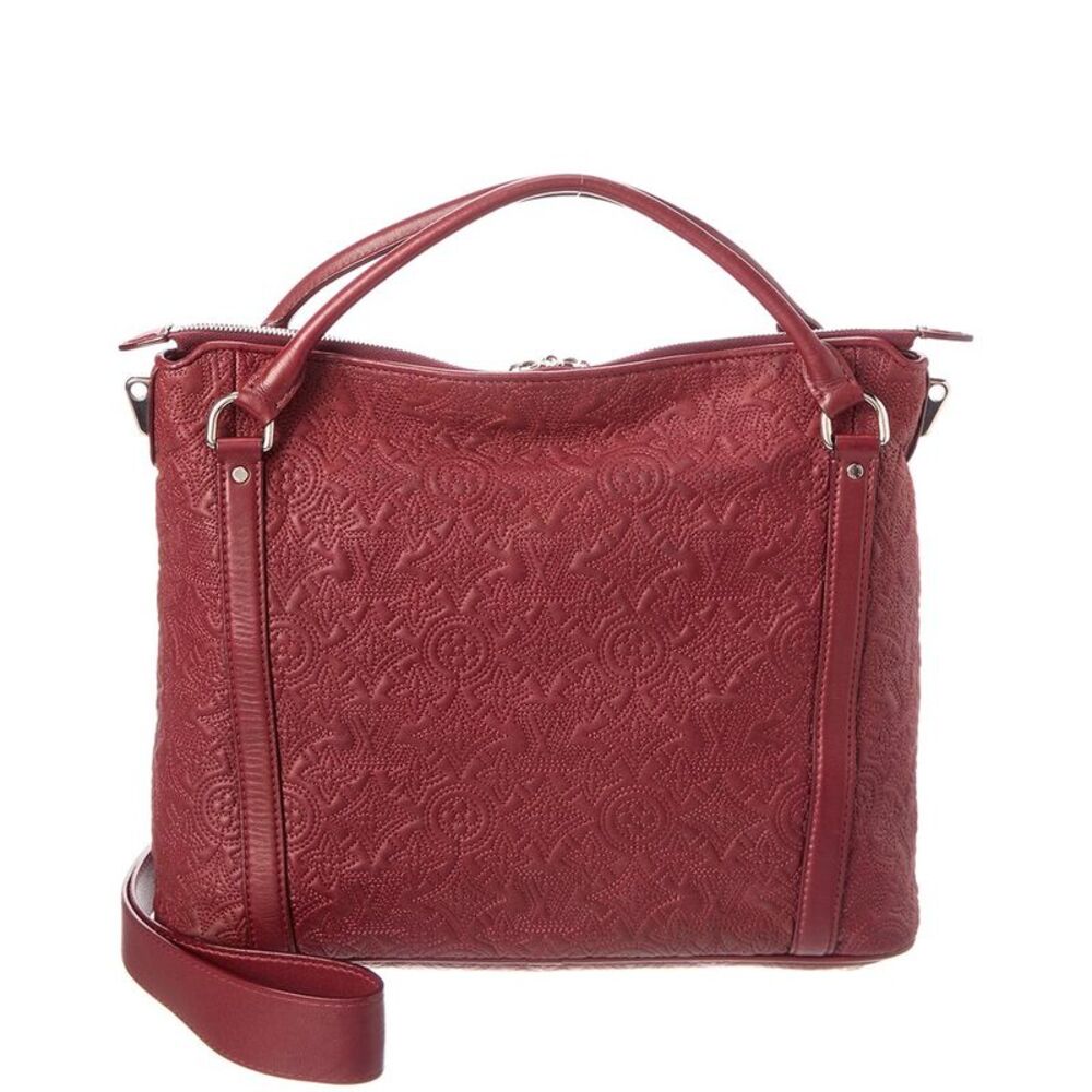 Louis Vuitton Red Leather Antheria Ixia (Authentic Pre-Loved)